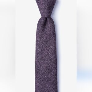 Zenio Purple Micro Fiber Tie